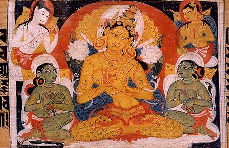 Image of Prajnaparamita from the Astasahasrika Sutra