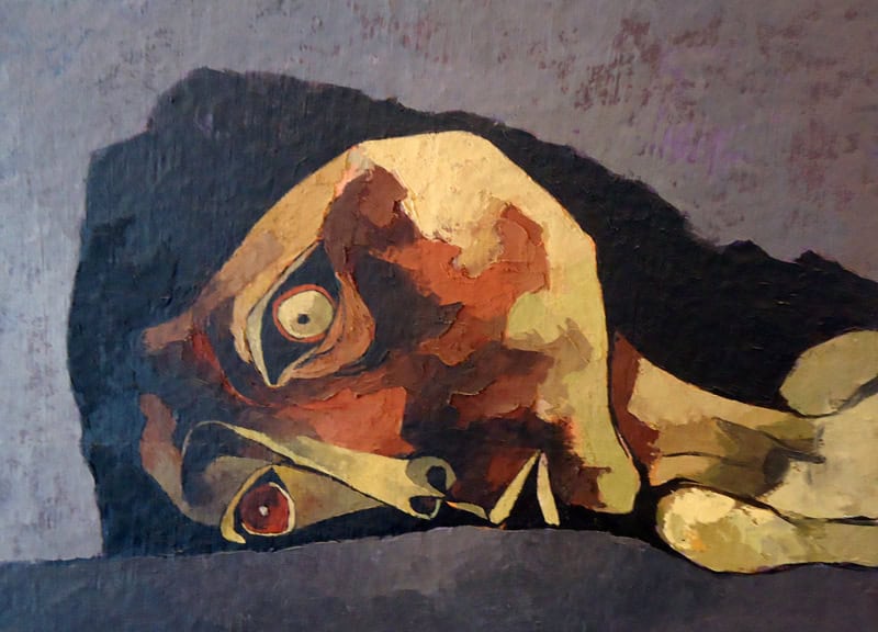 Oppression, War and Human Suffering by Oswaldo Guayasamin