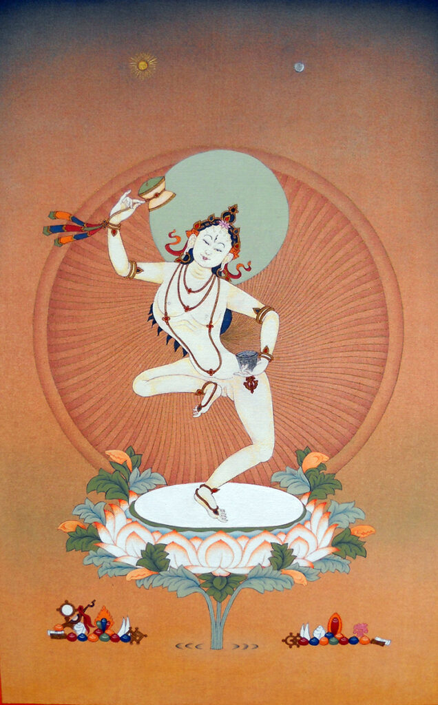 Machig Labdron Thangka