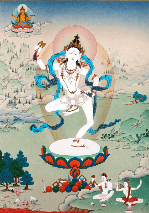 Machig Labdron and the sacred Chod practice that cuts through demons and may flourish in all directions and at all times