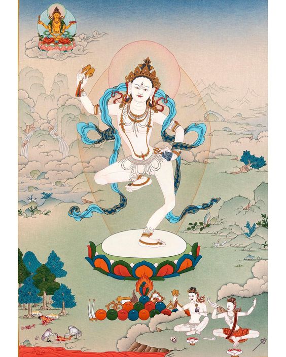 Machig Labdron and the sacred Chod practice that cuts through demons and may flourish in all directions and at all times