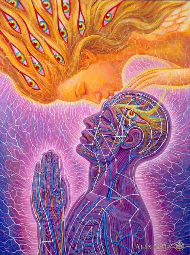 Alex Grey painting