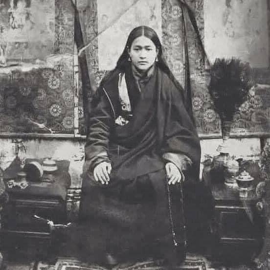 Dudjom Rinpoche as a young man