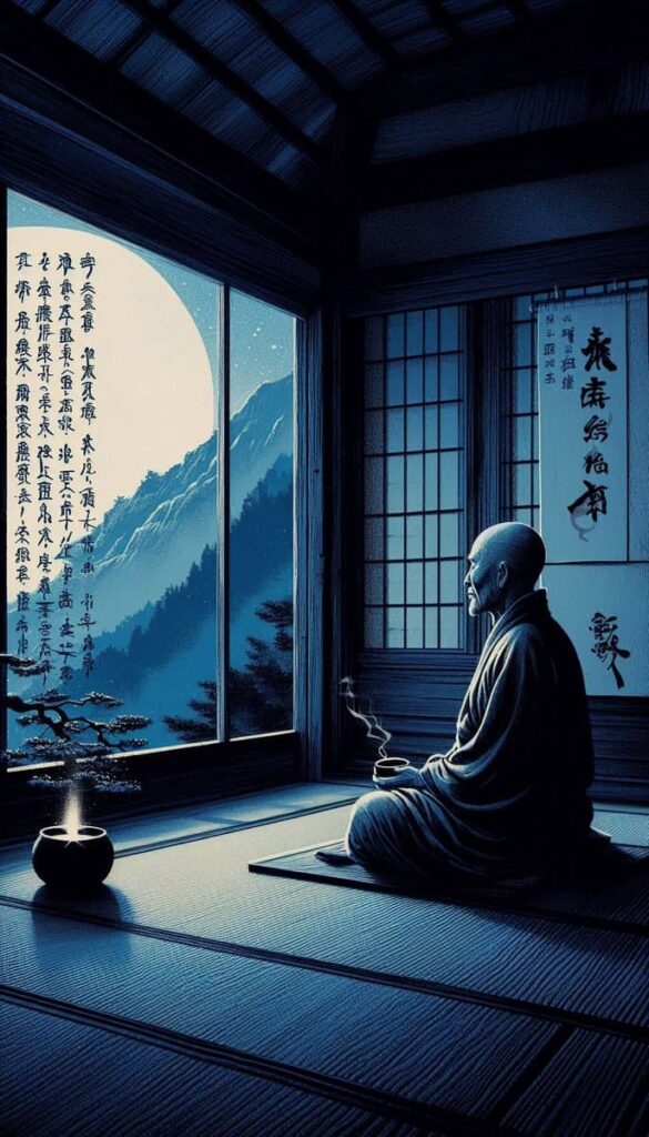 AI rendering of Ryokan - Zen Monk and Poet